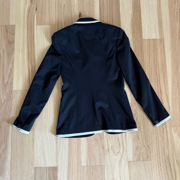 RAG & BONE Uni Contrast Piping Wool Blend Blazer Size 00 - Picture 15 of 16